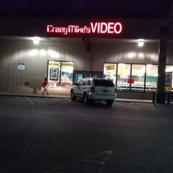Crazy Mikes Video - Not very often you see a video store!!