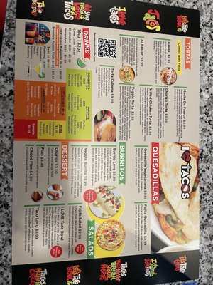Menu photo 3 Tacos D Amor Louisville, KY
