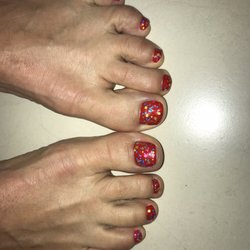 Posh Beauty Salon - Lupita's Fine Work (with confetti flourish)