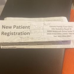 Desoto Family Care Clinic - Not a policy