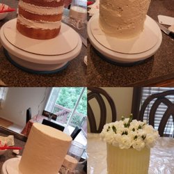 Zarus Cakes & Pastries - Tres leches cake in making