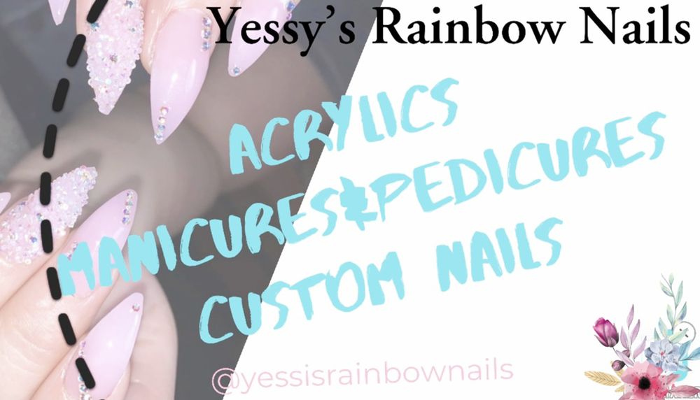 Jessy Rainbow Nails  Logo