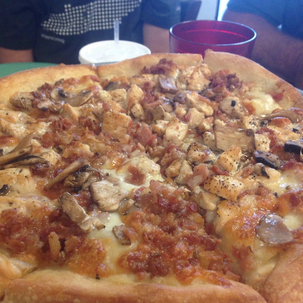 Romano's on the Beach - Chicken, bacon, and mushrooms!!!! A must have ! - Italian Near Me - Saint Augustine, Florida Romano's on the Beach - Chicken, bacon, and mushrooms!!!! A must have ! - Italian Near Me - Saint Augustine, Florida