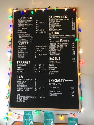 Menu photo 7 Westons Coffee & Tap Chicago, IL