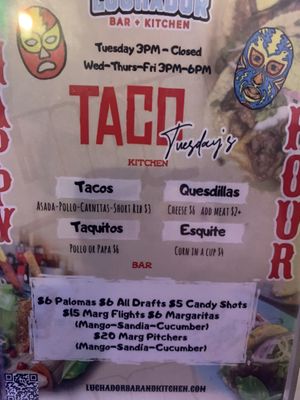 Menu photo 5 Luchador Bar +Kitchen Pomona, CA Menu photo 5 Luchador Bar +Kitchen Pomona, CA