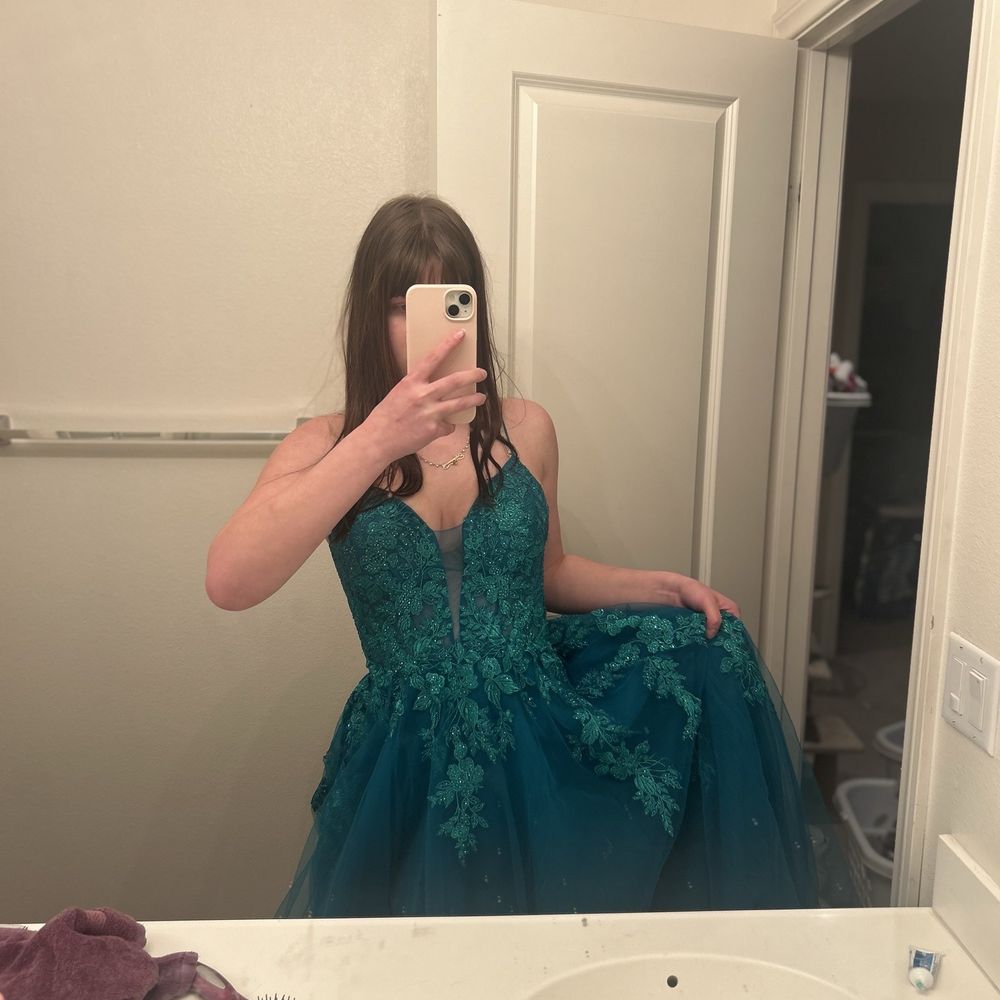 The beautiful dress! The beautiful dress!