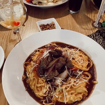 Embarcadero 41 - Lomo Saltado with fettuccine and huancaina sauce - Peruvian Near Me - Sunrise, Florida Embarcadero 41 - Lomo Saltado with fettuccine and huancaina sauce - Peruvian Near Me - Sunrise, Florida
