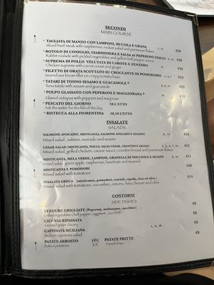 Menu photo 4 Osteria di Agrippa Roma, AG