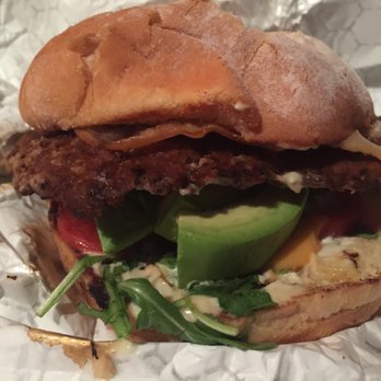DMK Burger Bar - Turkey burger with avocado - Burgers Near Me - Chicago, Illinois DMK Burger Bar - Turkey burger with avocado - Burgers Near Me - Chicago, Illinois