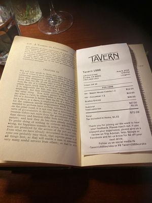 Menu photo 2 Tavern 1888 Eureka, CA
