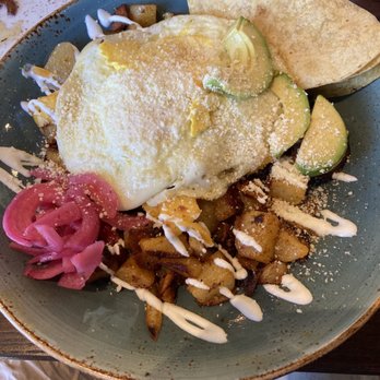 First Watch - This is the Tacos Al Pastor hash. - Breakfast & Brunch Near Me - Greenville, South Carolina