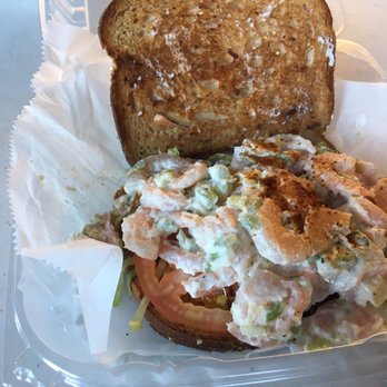 Sal and Sons - Shrimp salad on wheat toast - Seafood Near Me - Baltimore, Maryland Sal and Sons - Shrimp salad on wheat toast - Seafood Near Me - Baltimore, Maryland