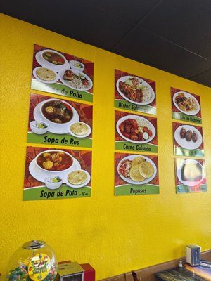 Menu photo 4 Pupusas Express El Cajon, CA