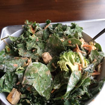 CoreLife Eatery - Sriracha Ginger Tofu greens with Greek yogurt blue cheese...yum! - Salad Near Me - Syracuse, New York