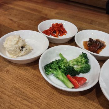 Five Senses - Banchan / IG @mwy.eats - Korean Near Me - New York, New York Five Senses - Banchan / IG @mwy.eats - Korean Near Me - New York, New York