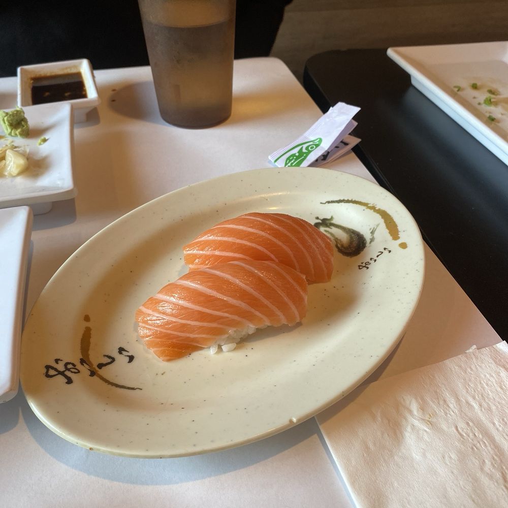 Tgi Oni Sushi - salmon nigiri - Japanese Near Me - Oakland, California
