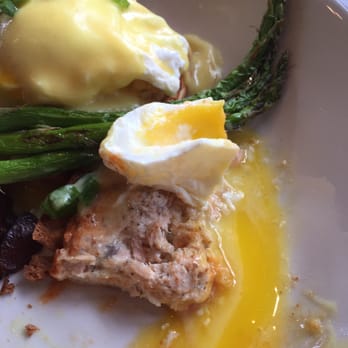 Black Walnut - um this was canned salmon? - New American Near Me - Houston, Texas