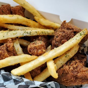 Oh! chicken - a basket of fried chicken and french fries - Chicken Shop Near Me - Edmonton, Alberta Oh! chicken - a basket of fried chicken and french fries - Chicken Shop Near Me - Edmonton, Alberta