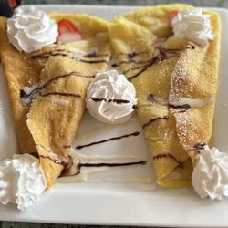 Fresco On First - Crepes- strawberry and banana