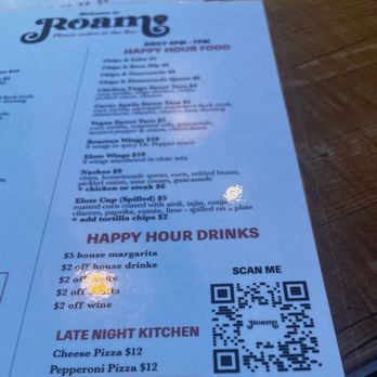 Roam - HH Menu - Cocktail Bars Near Me - Seattle, Washington