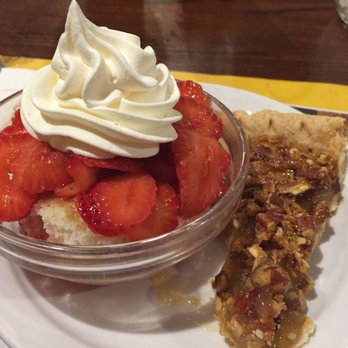 Freds Market - Riverview - strawberry shortcake & slice of pecan pie - Southern Near Me - Riverview, Florida