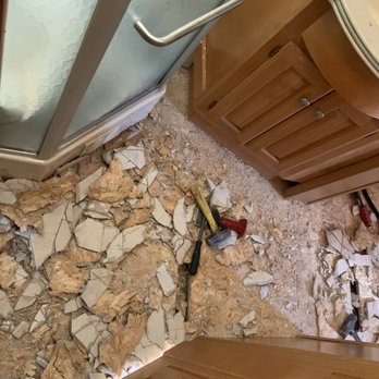 Lead Cruz RV Repair - Removed old tile - RV Repair Near Me Lead Cruz RV Repair - Removed old tile - RV Repair Near Me