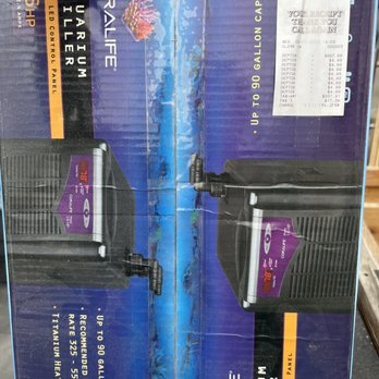 Aquarium Designs - My total price of what I paid for the 1/6 HP chiller. - Pet Stores Near Me - San Antonio, Texas