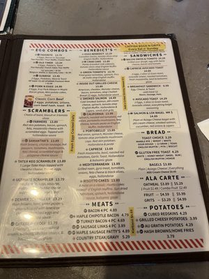 Menu photo 2 Samantha's Restaurant North Canton, OH Menu photo 2 Samantha's Restaurant North Canton, OH