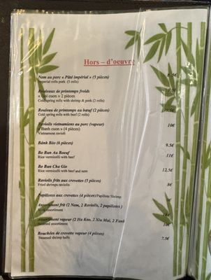 Menu photo 8 Lao Viet Nice, 06