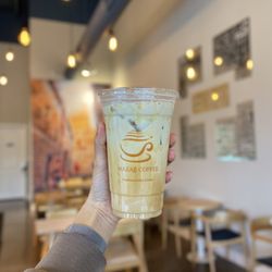 Mazajj Organic Coffee - Ig: @whatsviveating  |  mazajj sweet latte