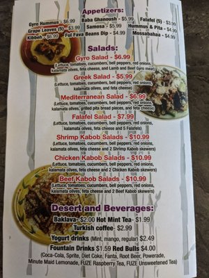 Menu photo 2 Gyro House Yakima, WA
