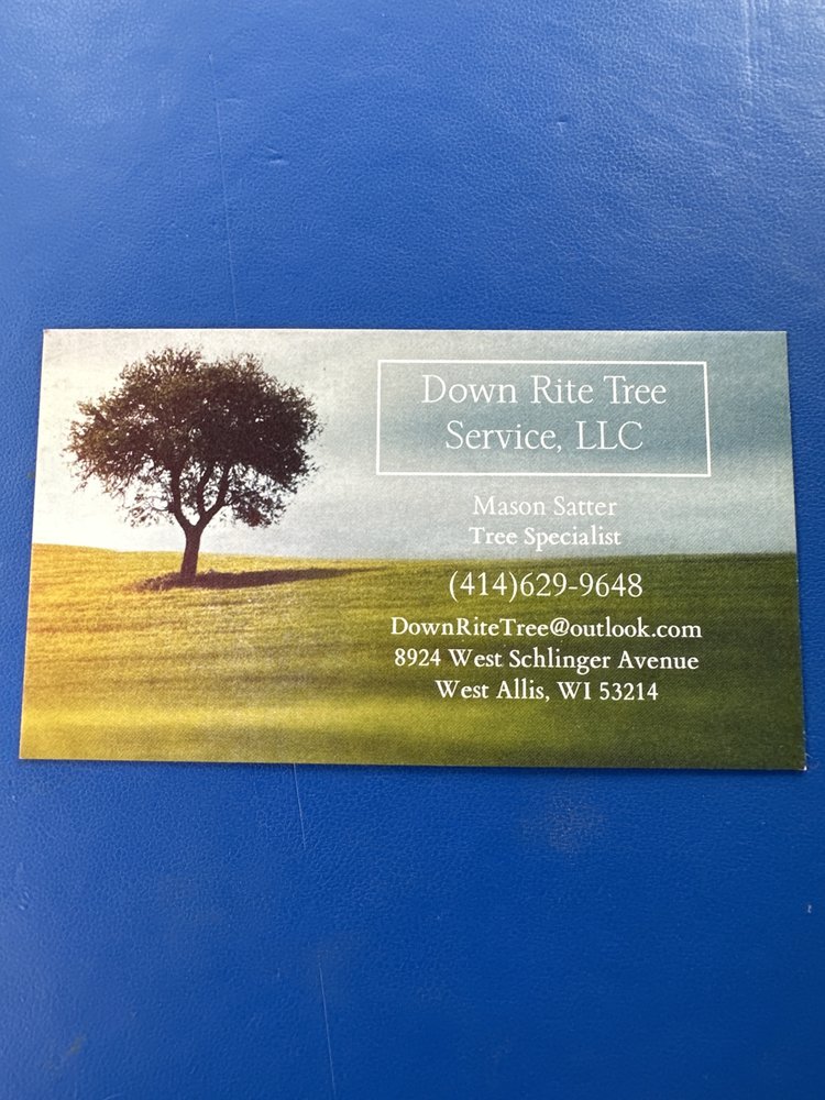 Down Rite Tree - tree service in West Allis, WI