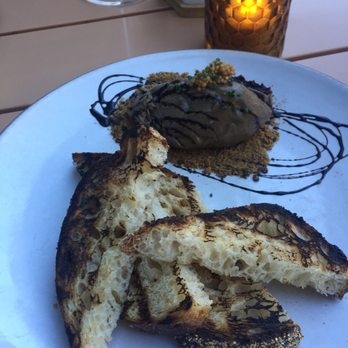 Layla - Mushroom mousse and toast - Mediterranean Near Me - Sonoma, California Layla - Mushroom mousse and toast - Mediterranean Near Me - Sonoma, California