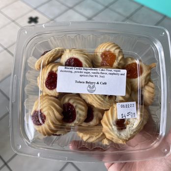 Toluca Bakery - Apricot and Raspberry Thumbprint cookies - Bakeries Near Me - Los Angeles, California Toluca Bakery - Apricot and Raspberry Thumbprint cookies - Bakeries Near Me - Los Angeles, California