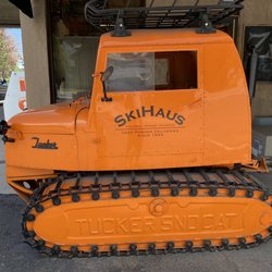 Ski Haus Liquor - Snow emergency booze delivery vehicle.