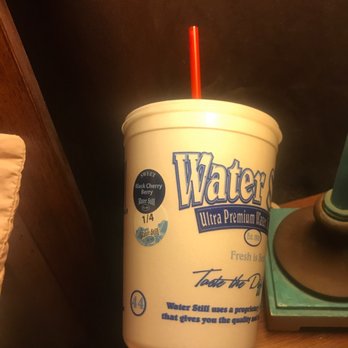 Water Still - 44 oz. Sweet Black Cherry Berry with 1/4 ice... delicious - Water Stores Near Me - Amarillo, Texas