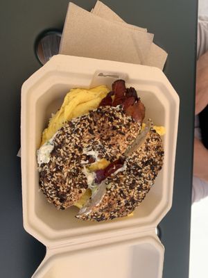 Sour Seed Bagels by null