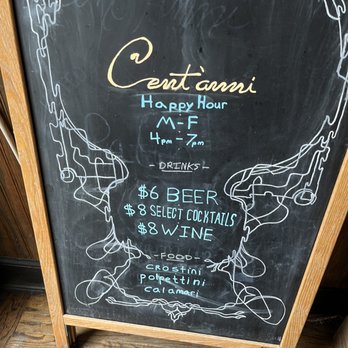 Cent'Anni - Specials - Italian Near Me - Brooklyn, New York