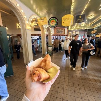Pike Place Market - Samosas! - Public Markets Near Me - Seattle, Washington Pike Place Market - Samosas! - Public Markets Near Me - Seattle, Washington