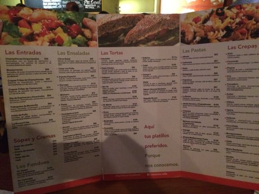 Menu photo 3 La Bonne La Canadá, NLE