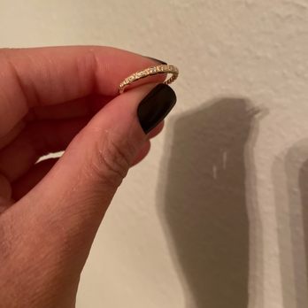 Diamonds Direct - 14YG diamond bead band. - Jewelry Near Me - Dallas, Texas