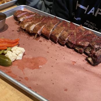 The Original Hick'ry Pit - Rack of St. Louis ribs - New American Near Me - Walnut Creek, California The Original Hick'ry Pit - Rack of St. Louis ribs - New American Near Me - Walnut Creek, California