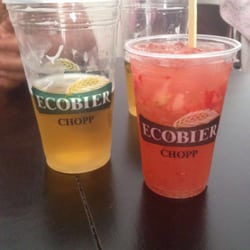 Paradoja - Chopp e caipirinha de morango.