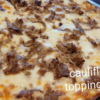 Brock's Surfside Grill & Pizzeria - Gluten-free cauliflower crust pizza - Pizza Near Me - Jensen Beach, Florida