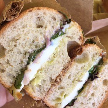 Olsen & Company - Less gooey just as tasty. I think the ciabatta bread socks up more juicy goodness than the croissant. - Cafes Near Me - Saugerties, New York