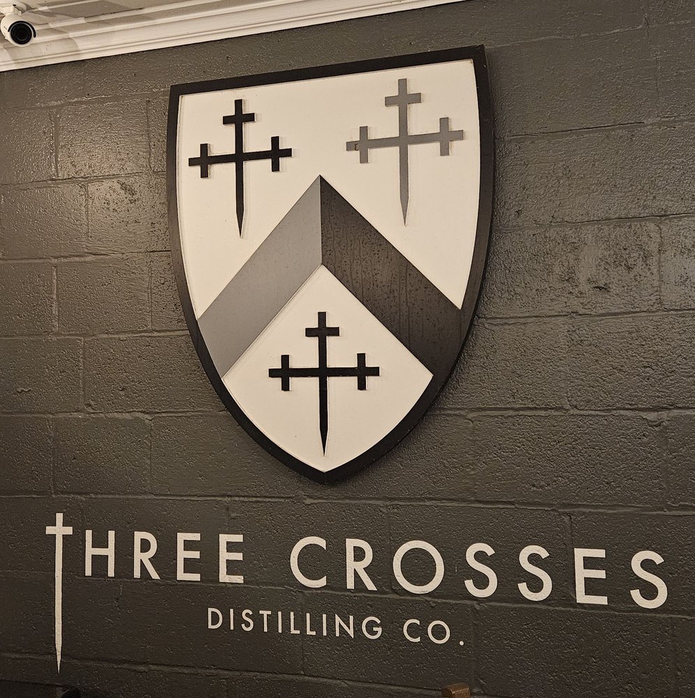 Three Crosses Distilling Logo