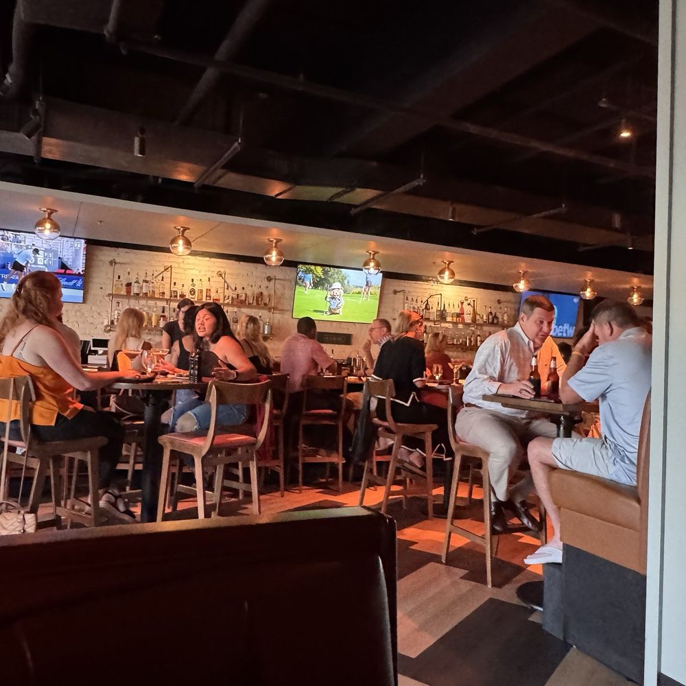 The BAR area - it's LOUD The BAR area - it's LOUD