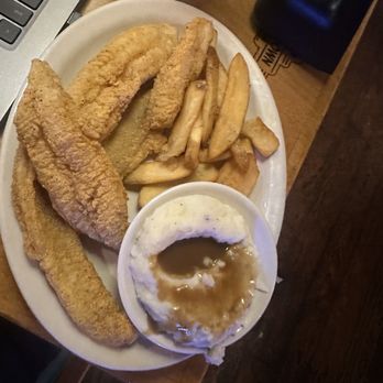 Texas Roadhouse - Fried Catfish, Mashed Potatoes - Steakhouses Near Me - Durham, North Carolina Texas Roadhouse - Fried Catfish, Mashed Potatoes - Steakhouses Near Me - Durham, North Carolina