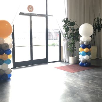 C&D Balloons and Crafts - More balloon columns greeted guests upon arrival - Party Supplies Near Me