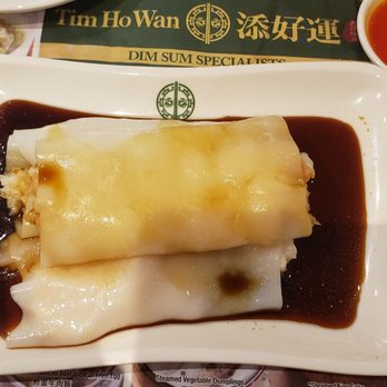 Tim Ho Wan - Hell's Kitchen - RR3. Steamed Rice Roll Stuffed with Shrimp and Chinese Chives - Dim Sum Near Me - New York, New York Tim Ho Wan - Hell's Kitchen - RR3. Steamed Rice Roll Stuffed with Shrimp and Chinese Chives - Dim Sum Near Me - New York, New York